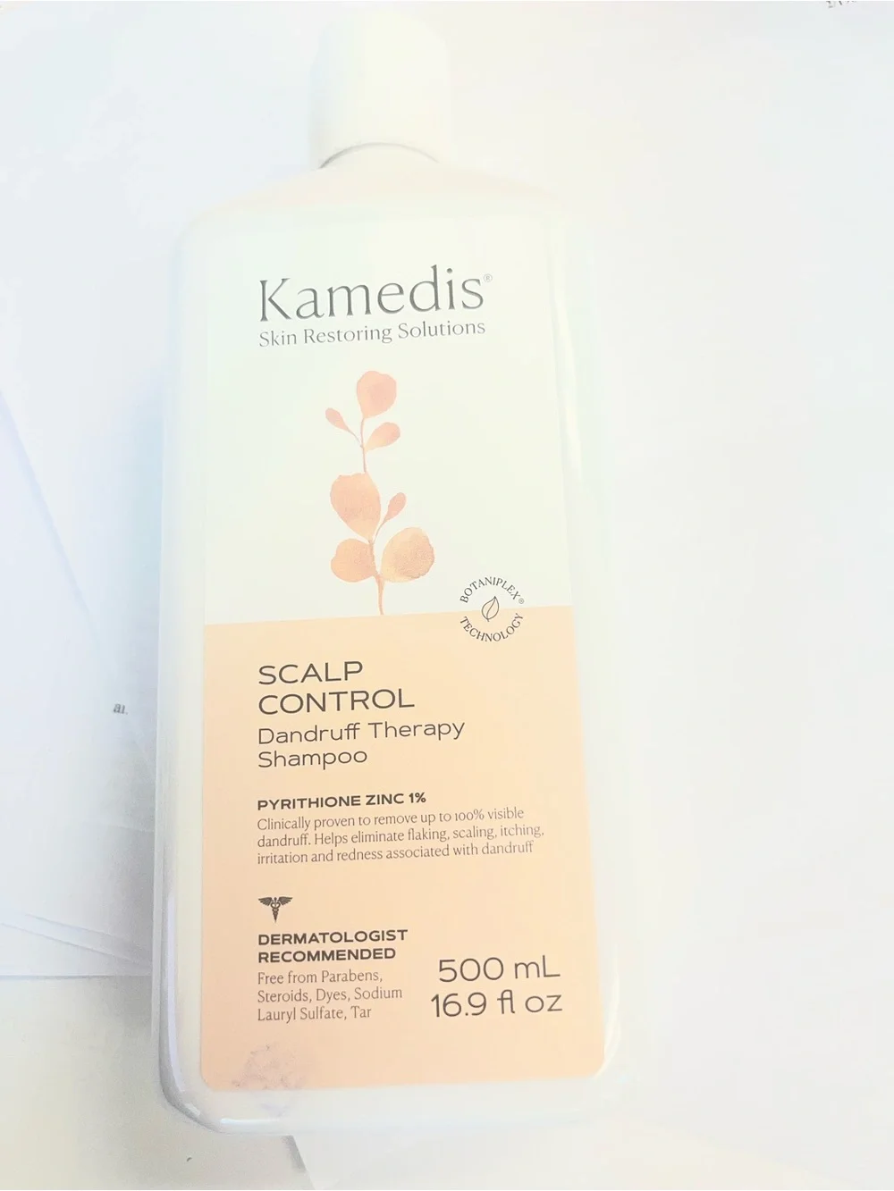 Scalp Control Dandruff Therapy Shampoo – White/Brown